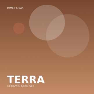 Terra Ceramic Mug Set